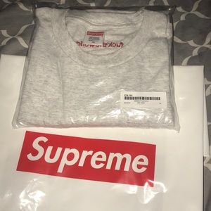 SUPREME FTW TEE - ASH GREY